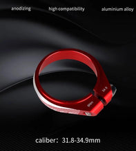 Load image into Gallery viewer, quick release seat post clamp holder aluminum