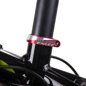 bike accessory seat post clamp red