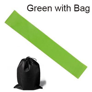 latex resistance bands green