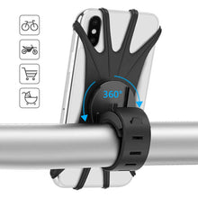 Load image into Gallery viewer, silicone bike phone mount handlebar

