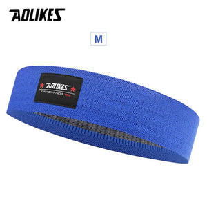 Non Slip Polyester Workout Resistance Bands UniSex Material Band