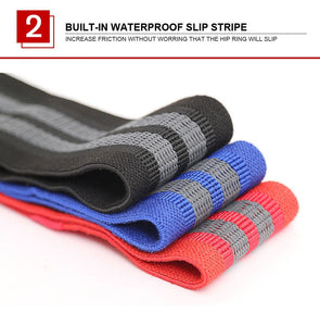Non Slip Polyester Workout Resistance Bands | High Quality Material Booty Band