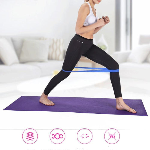 resistance band yoga workout trainer