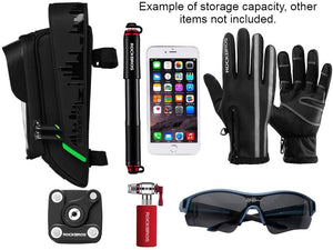 bicycle accessories bike cell phone storage bag touchscreen iphone android storage capacity
